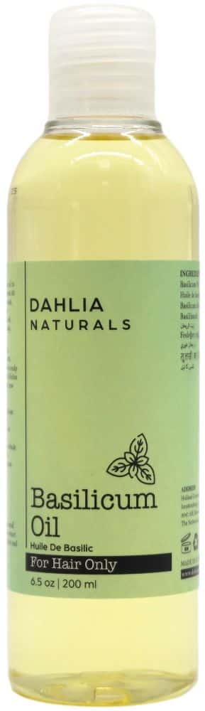 Dahlia Naturals Basilicum Oil 200 ml