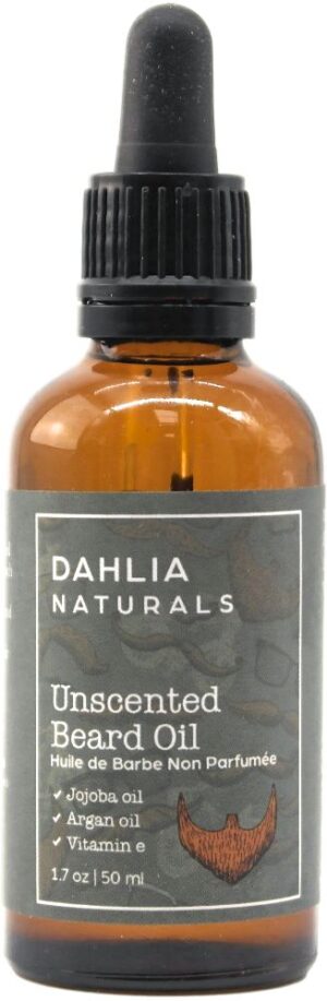Dahlia Naturals Unscented Beard Oil 50 ml