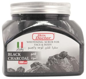 Black Charcoal Whitening Scrub 500 ml