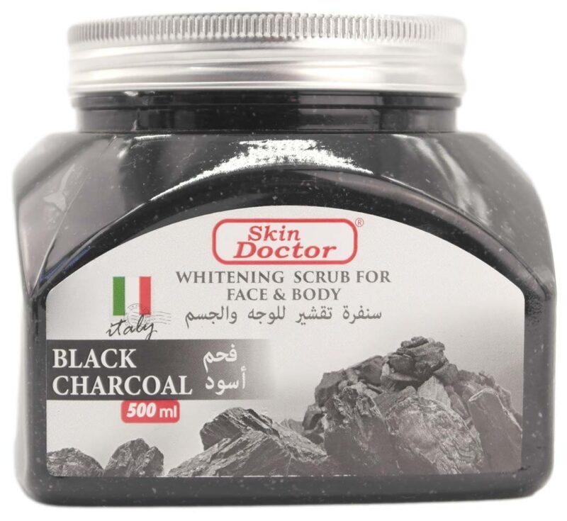 Black Charcoal Whitening Scrub 500 ml