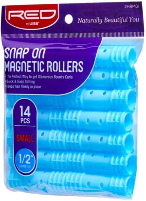 Red By Kiss Magnetic Rollers Small