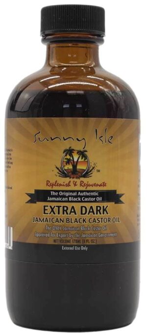 Sunny Isle Black Castor Oil, Extra Dark 178 ml