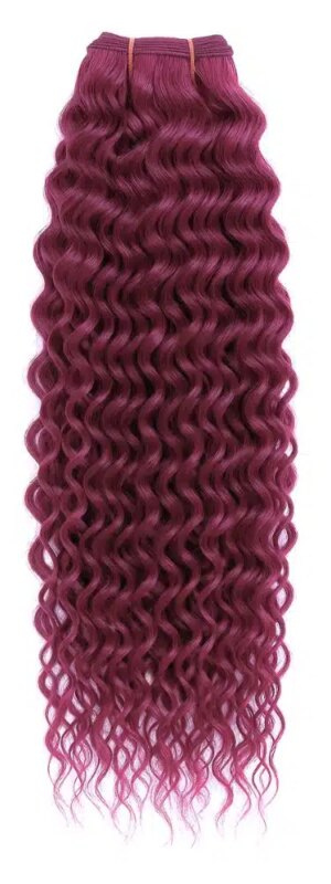 Unihair Remy Human Hair Spiral Weft 22" - Burgundy